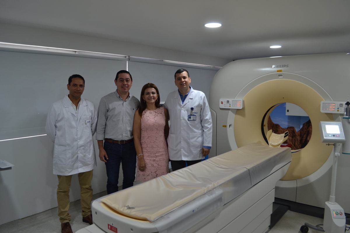 Henry Miguel Borja Romero, Hemodinamista, Miguel Fernando Andrade Pachón, Secretario de Salud Municipal, Gloria Esperanza Araújo Coronado, Secretaria de Salud Departamental y Mario Andrés Suaza Vallejo.